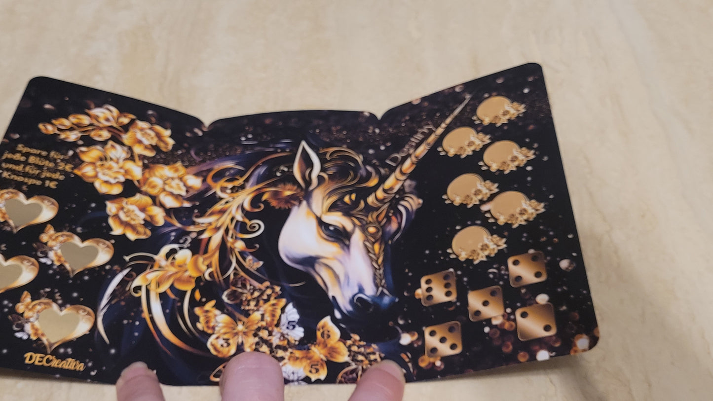 Dark Unicorn Klappkarte und Challenges