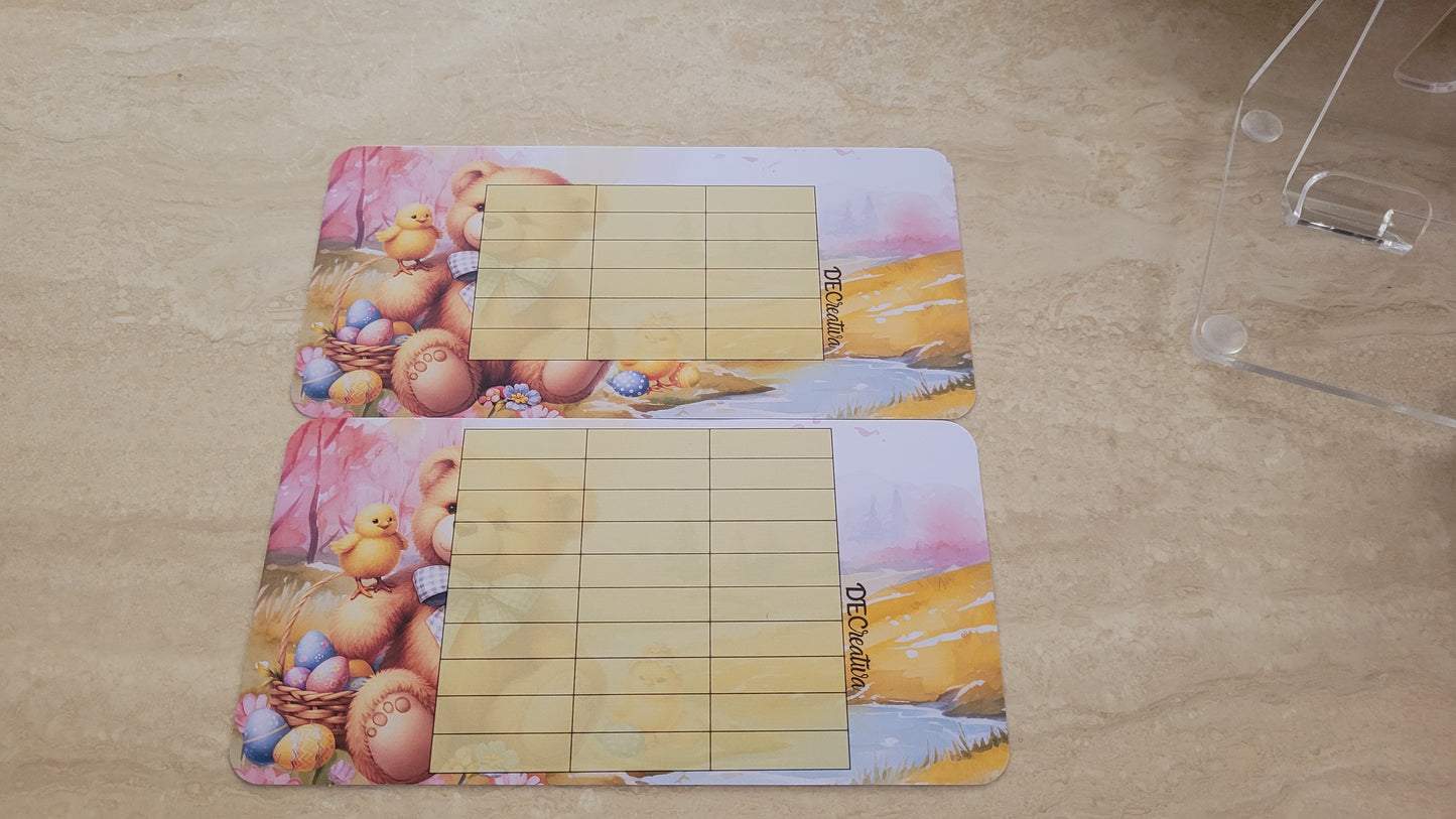 Easter Teddy Challenges