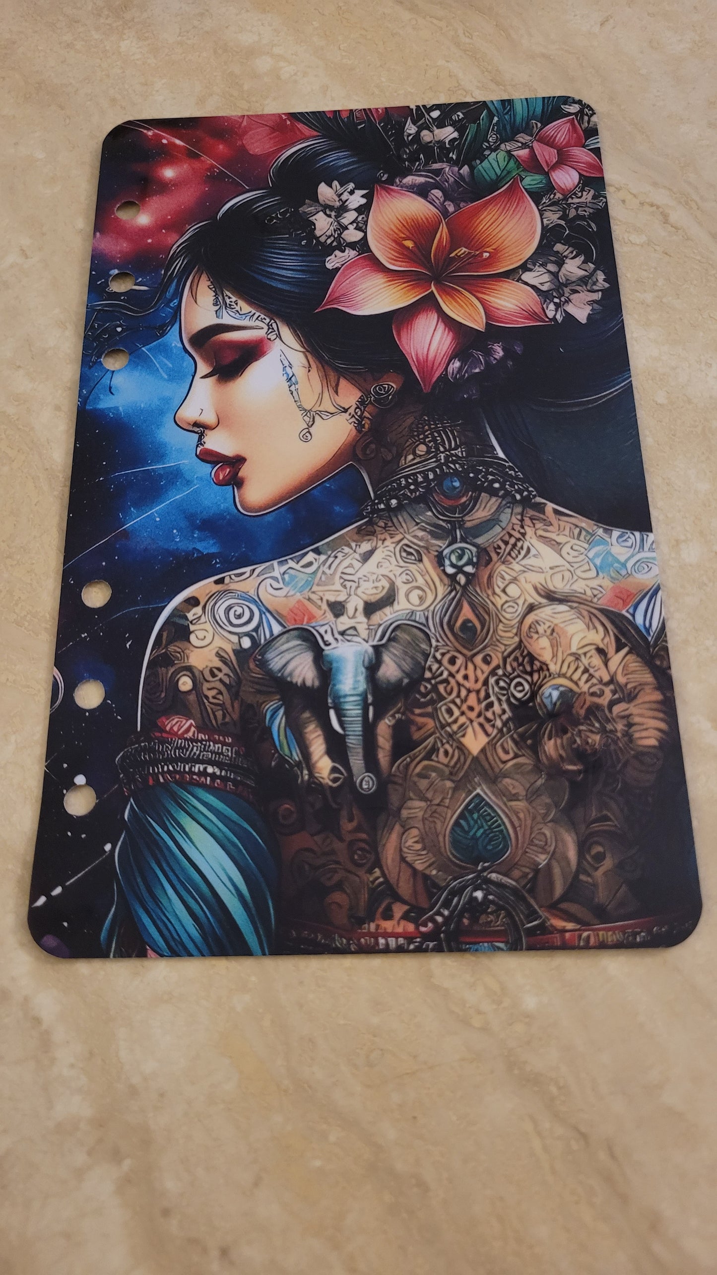 Trennblätter Tattoo Girl