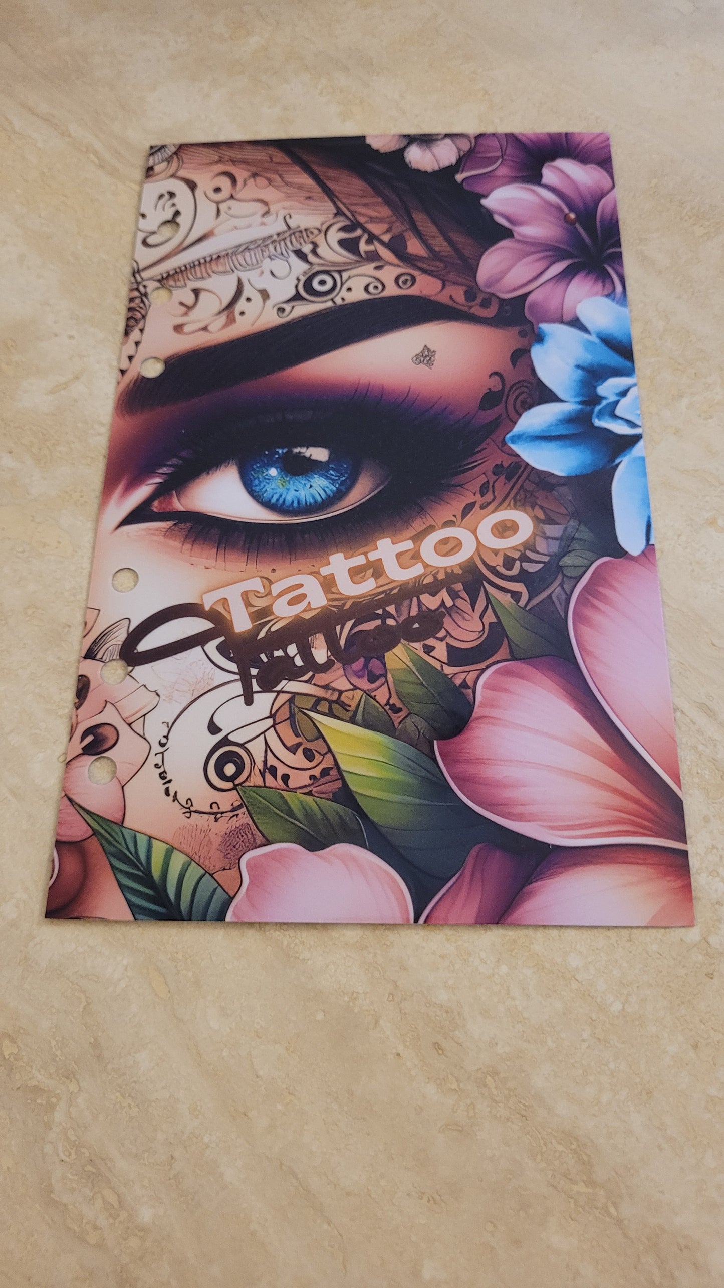 Trennblätter Tattoo Girl