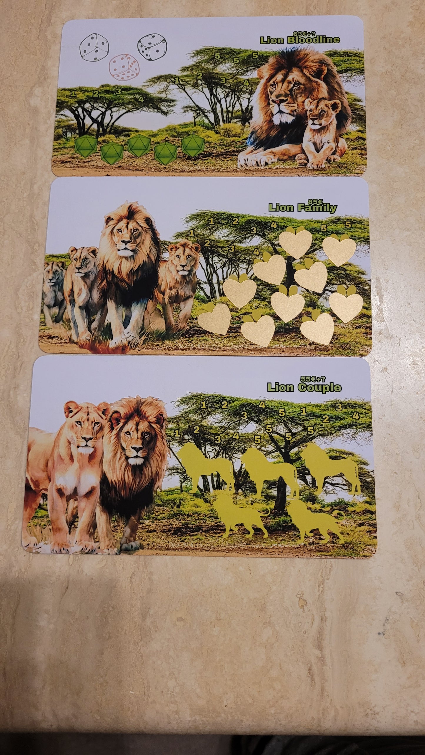 Lions Challenges