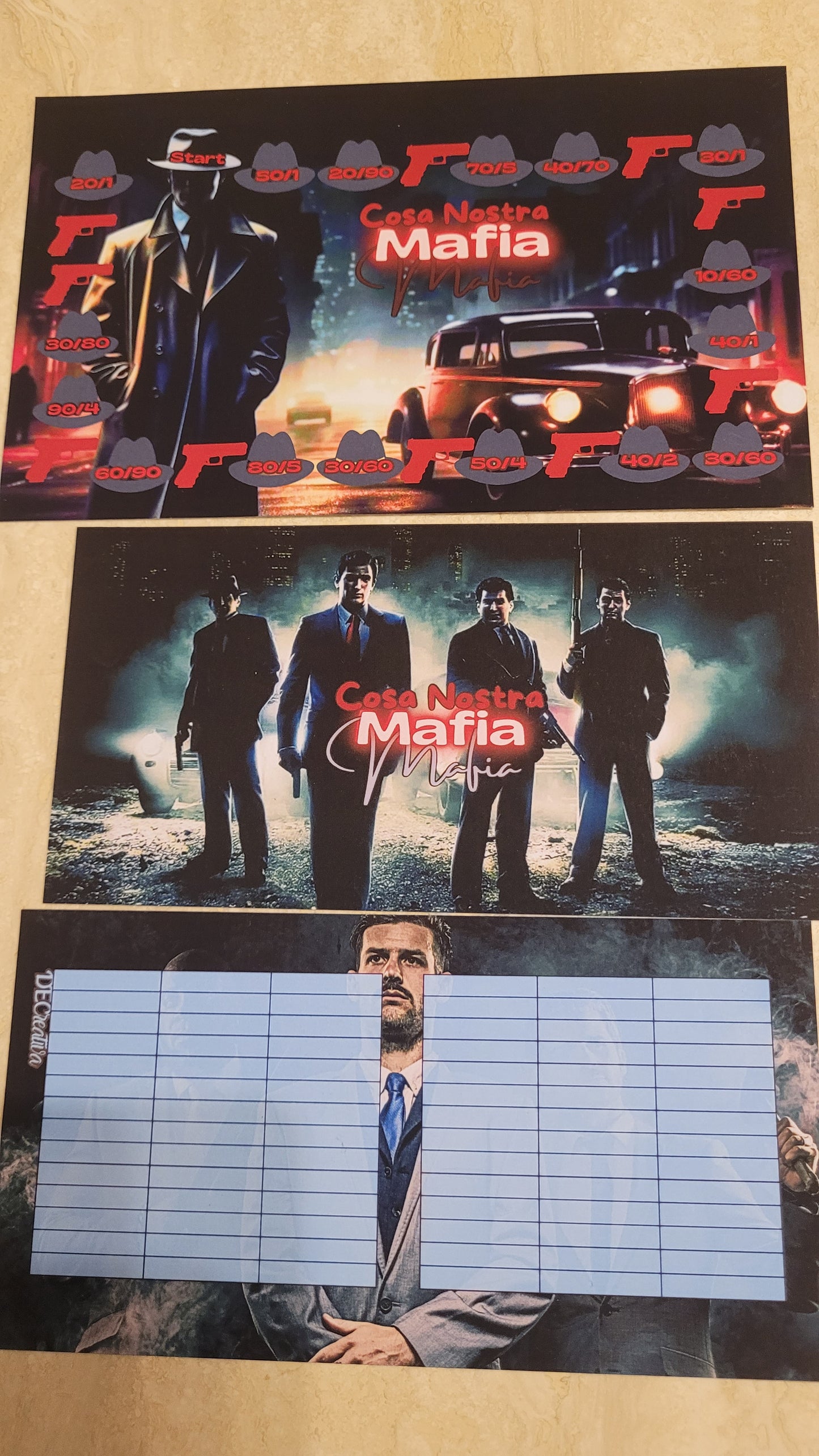 Sparspiel, Cosa Nostra Mafia