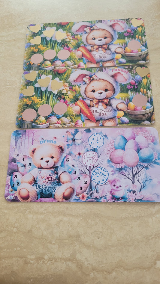 Easter Teddy Challenges