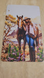WildWest Klappkarte, Challenges und Trennblatt