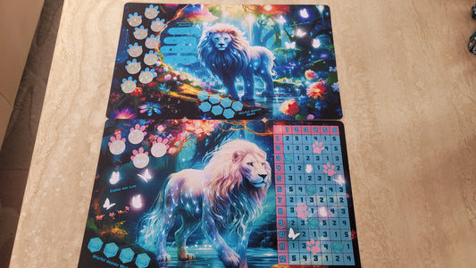 Mystical Lion Klappkarten