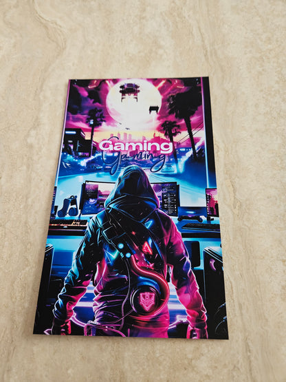 Colorful Gaming Klappkarte