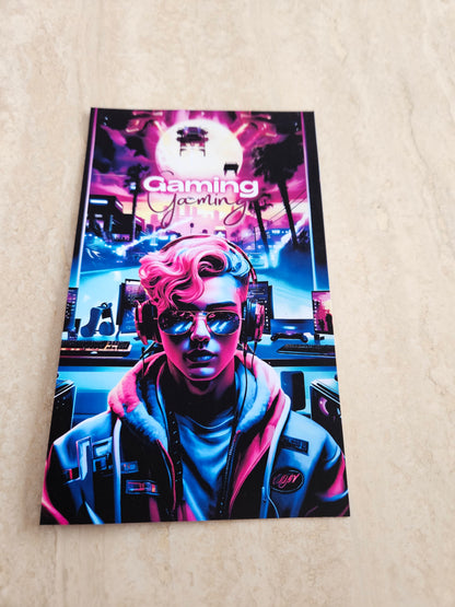 Colorful Gaming Klappkarte
