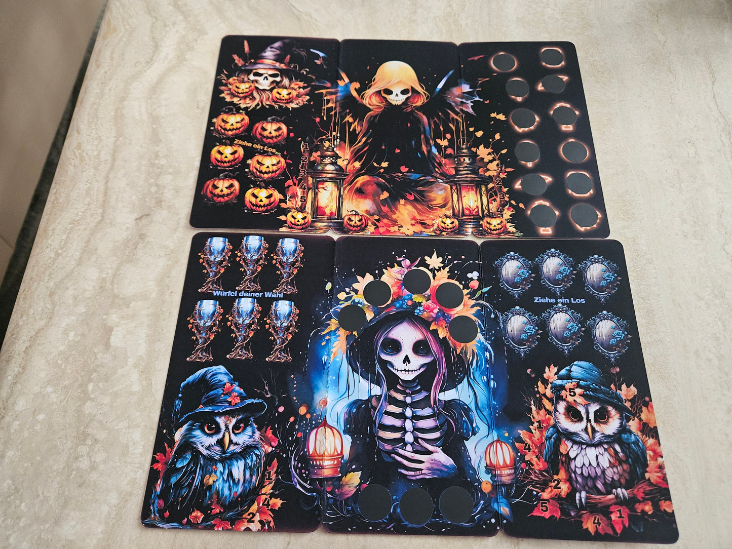 Halloween Klappkarten