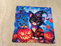 Herbst-Halloween 2er Klappkarten