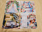 Hochzeit Bingo Klappkarten Set
