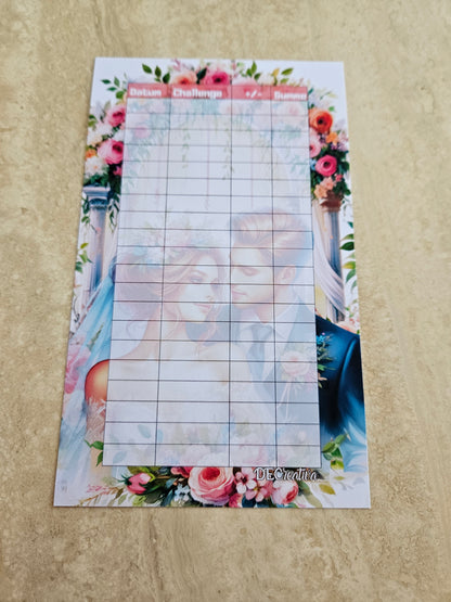 Hochzeit Bingo Klappkarten Set